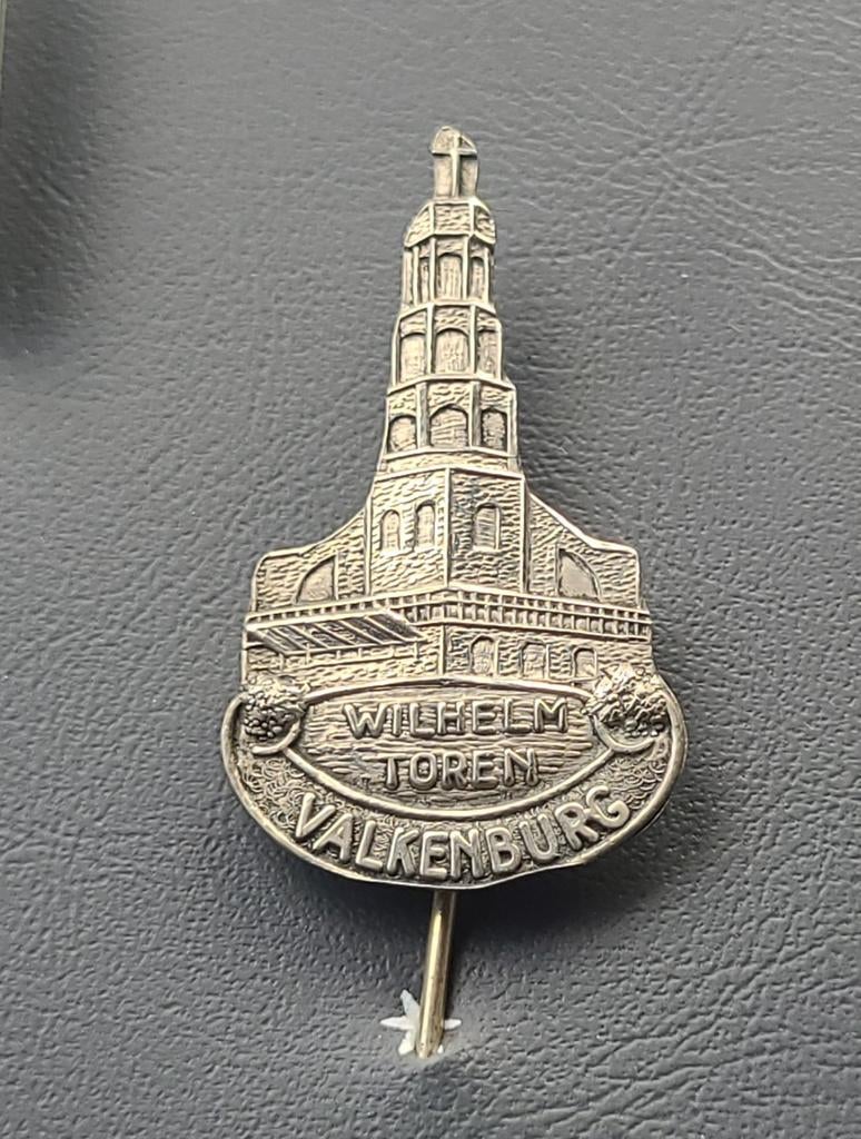 Speldje Wilhelminatoren Valkenburg, Verzamelen, Speldjes, Pins en Buttons, Verzenden