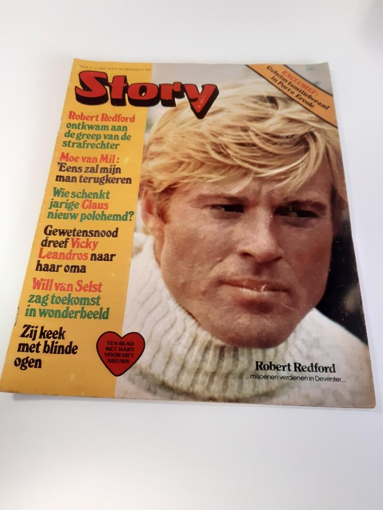 Story 1976. Nr. 37. Robert Redford. Vicky Leandros. Will van, Ophalen of Verzenden, 1980 tot heden, Tijdschrift