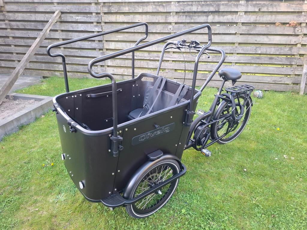 Qivelo Ananda Curve elektrische driewieler bakfiets, Fietsen en Brommers, Fietsen | Bakfietsen, Overige merken, 4 kinderen of meer