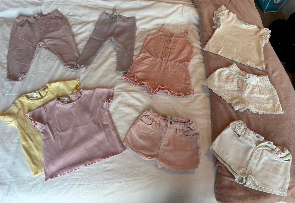 Kledingpakket Zara meisje lente/zomer maat 80, Kinderen en Baby's, Babykleding | Maat 80, Ophalen of Verzenden, Gebruikt, Meisje