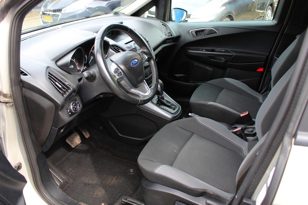 Ford B-MAX 1.6-16V "Titanium" Airco - Automaat ! (bj 2015), Auto's, Ford, 1596 cc, Stof, Gebruikt, Zwart