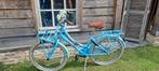 Meisjes fiets babyblauw, Fietsen en Brommers, Fietsaccessoires | Aanhangers en Karren, Ophalen of Verzenden, Aanhangfiets