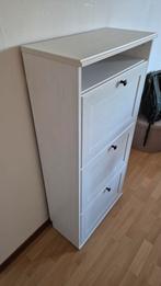IKEA BRUSALI schoenenkast - wit, gebruikt, Ophalen, Gebruikt, Modern, Scandinavisch