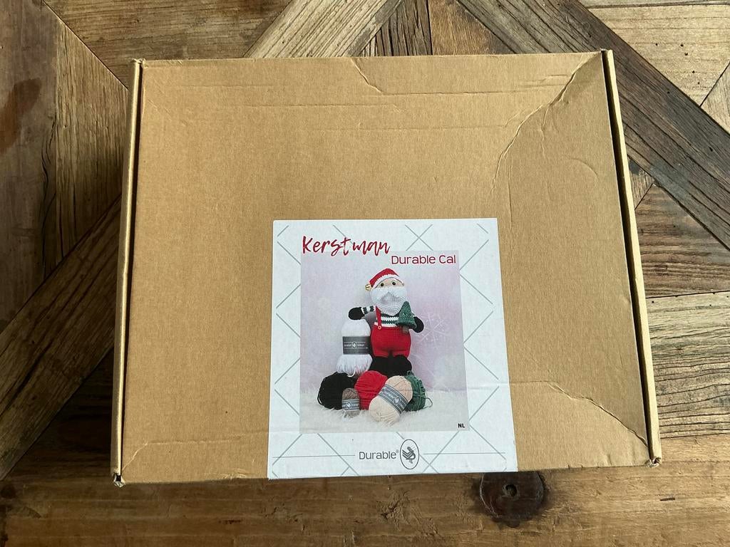 Durable Haakpakket Kerstman - Compleet CAL Pakket, Ophalen of Verzenden, Nieuw, Haken, Wol of Garen