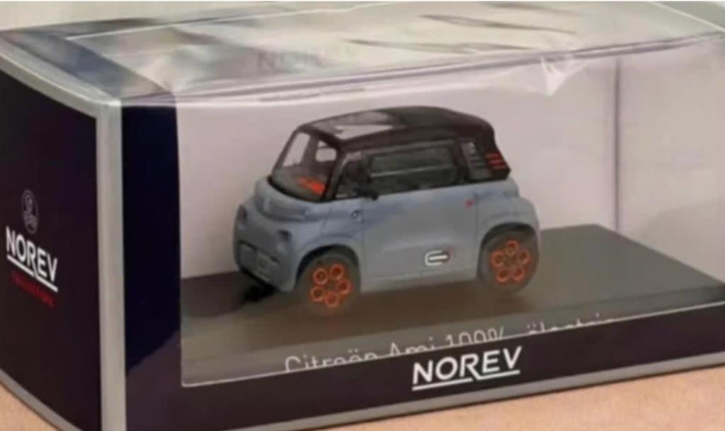 Citroen Ami 100% Elec. 2020 My Ami Orange 1:43 NOREV 151520, Verzenden, Nieuw, Auto, Norev