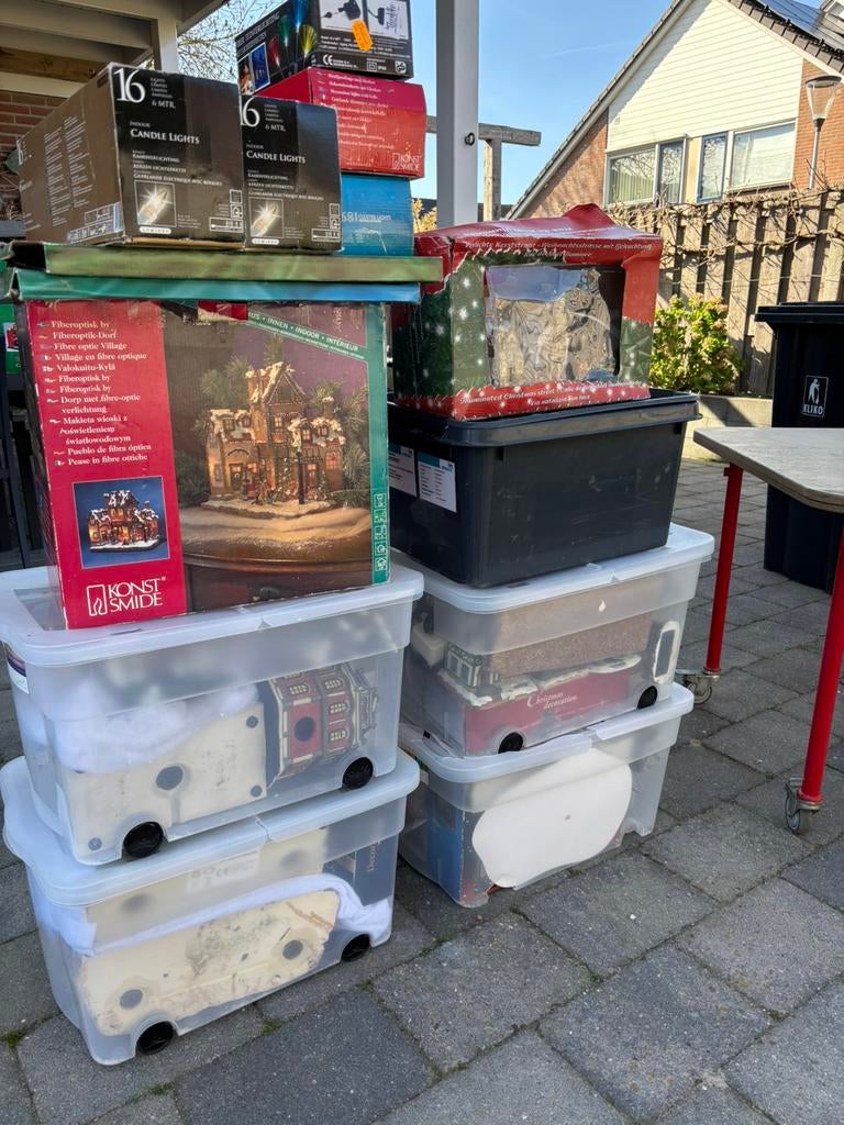 Groot kerstdorp, Diversen, Ophalen, Zo goed als nieuw