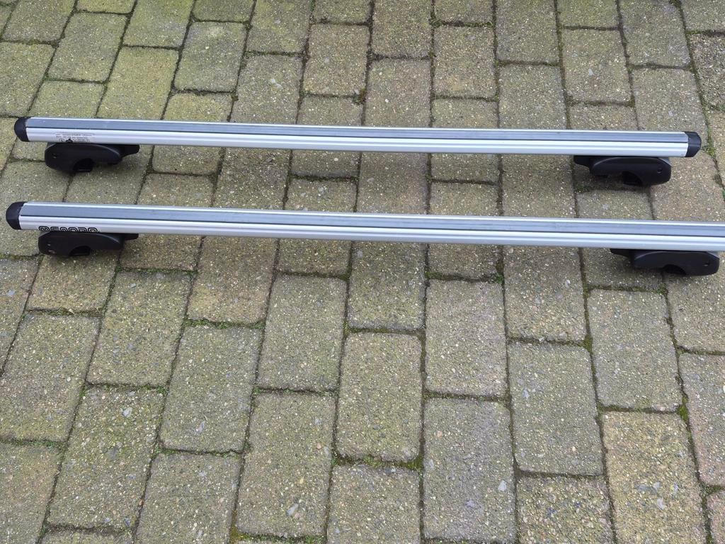 Menabo M-Plus Brio Dozer Aluminium Dakdragers 120cm, Ophalen, Zo goed als nieuw