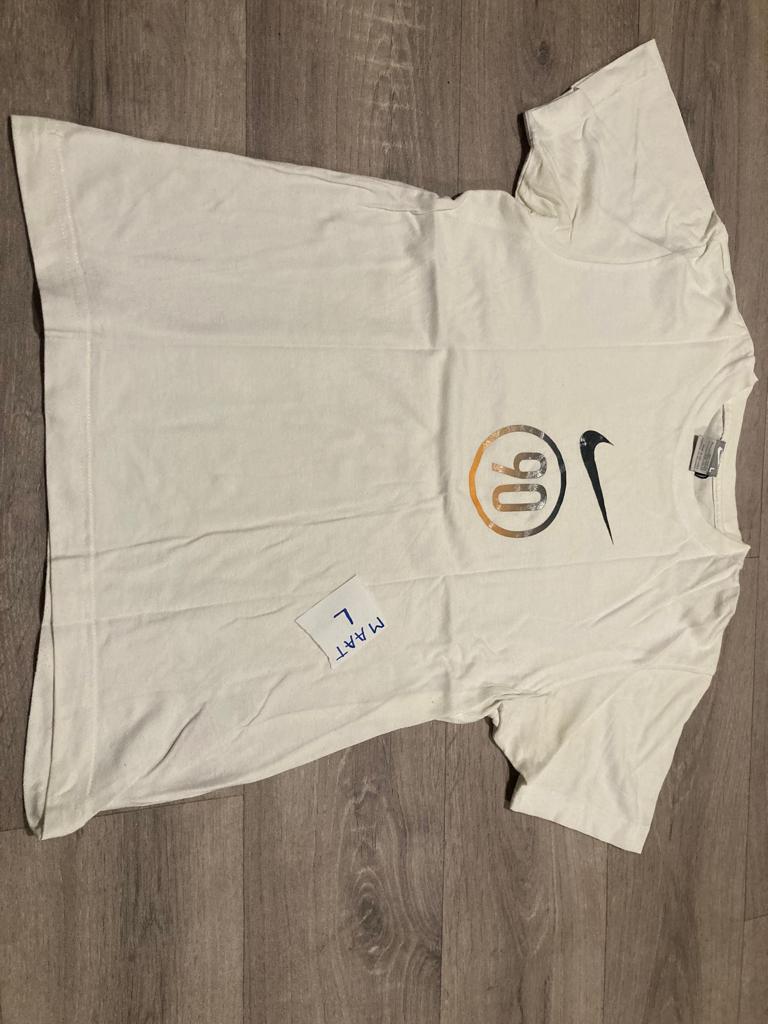 Sportief Nike total 90 T-shirt wit – maat L, Kleding | Heren, Maat 52/54 (L), Wit, Nike, Ophalen of Verzenden