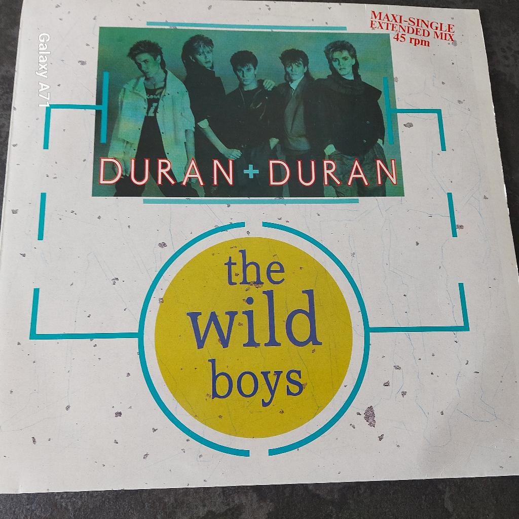 12 inch Maxisingel - Duran Duran - Wild Boys (1985), Cd's en Dvd's, Gebruikt, 1980 - 1989, Ophalen of Verzenden, Fotohoes