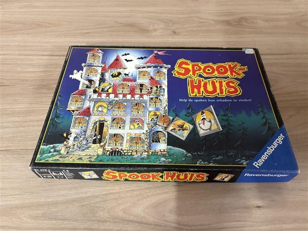 spookhuis - s4247, Hobby en Vrije tijd, Gezelschapsspellen | Bordspellen, Verzenden, Zo goed als nieuw