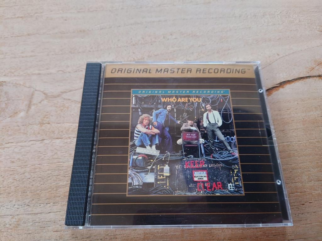 The Who Who Are You MFSL UDCD 561 24k goud cd, Verzenden, Zo goed als nieuw, Overige soorten