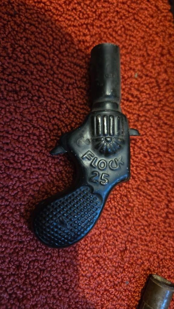 Kinderspeelgoed flock 25 knalkurkpistool, Ophalen of Verzenden, Landmacht