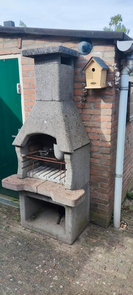 Betonnen tuinhaard, Tuin en Terras, Tuinhaarden, Gebruikt, Ophalen