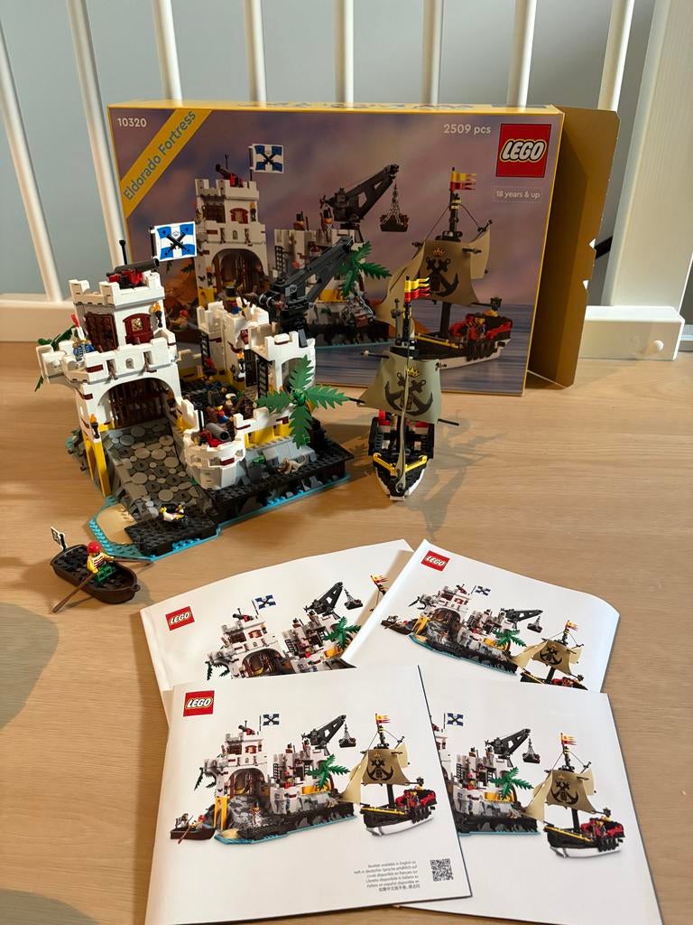 Lego Eldorado Fortress, Lego, Zo goed als nieuw, Compleet, Complete set