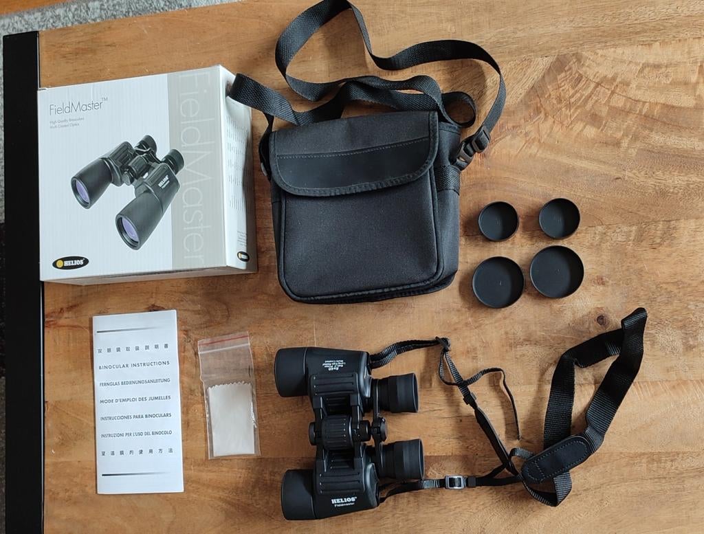 Verrekijker Helios FieldMaster 8x40, Overige typen, Ophalen of Verzenden, Zo goed als nieuw, 8 tot 12x