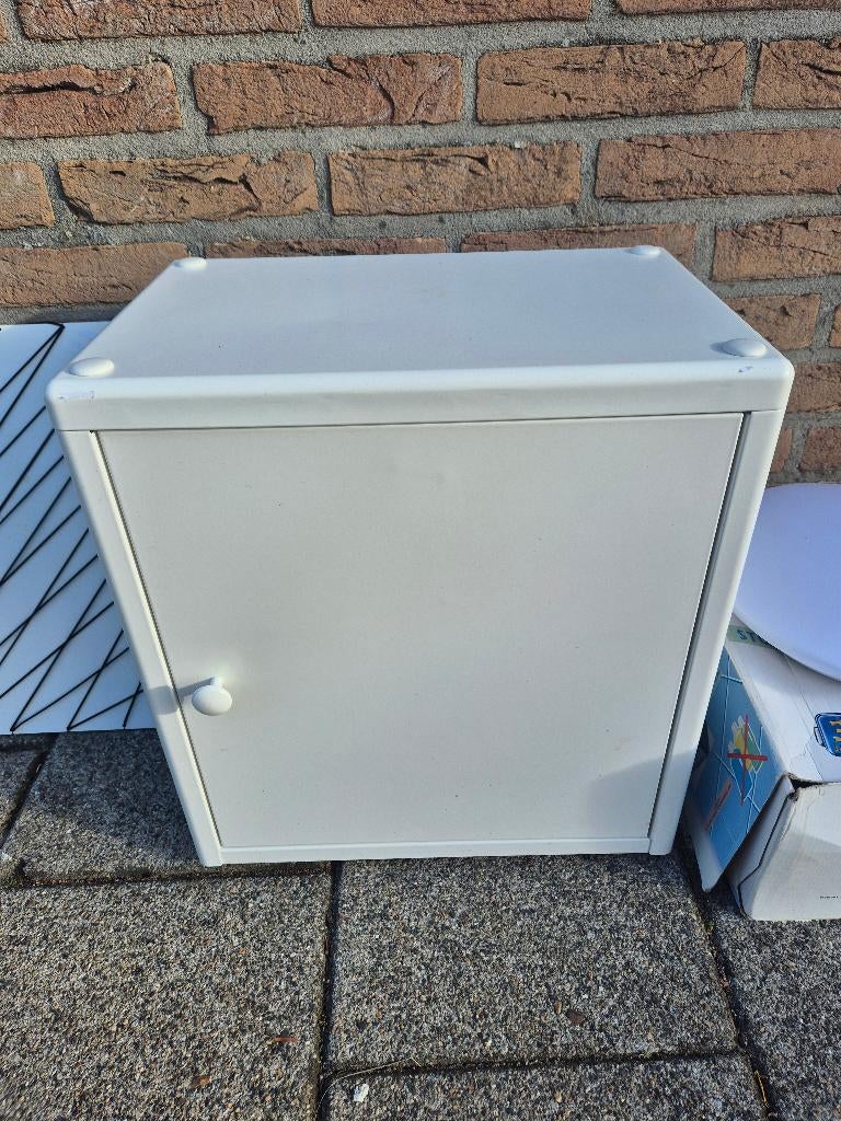 Dynan ikea Vierkant badkamerkastje onder gootsteen/wasbak, Ophalen, Minder dan 50 cm, Gebruikt, Minder dan 100 cm