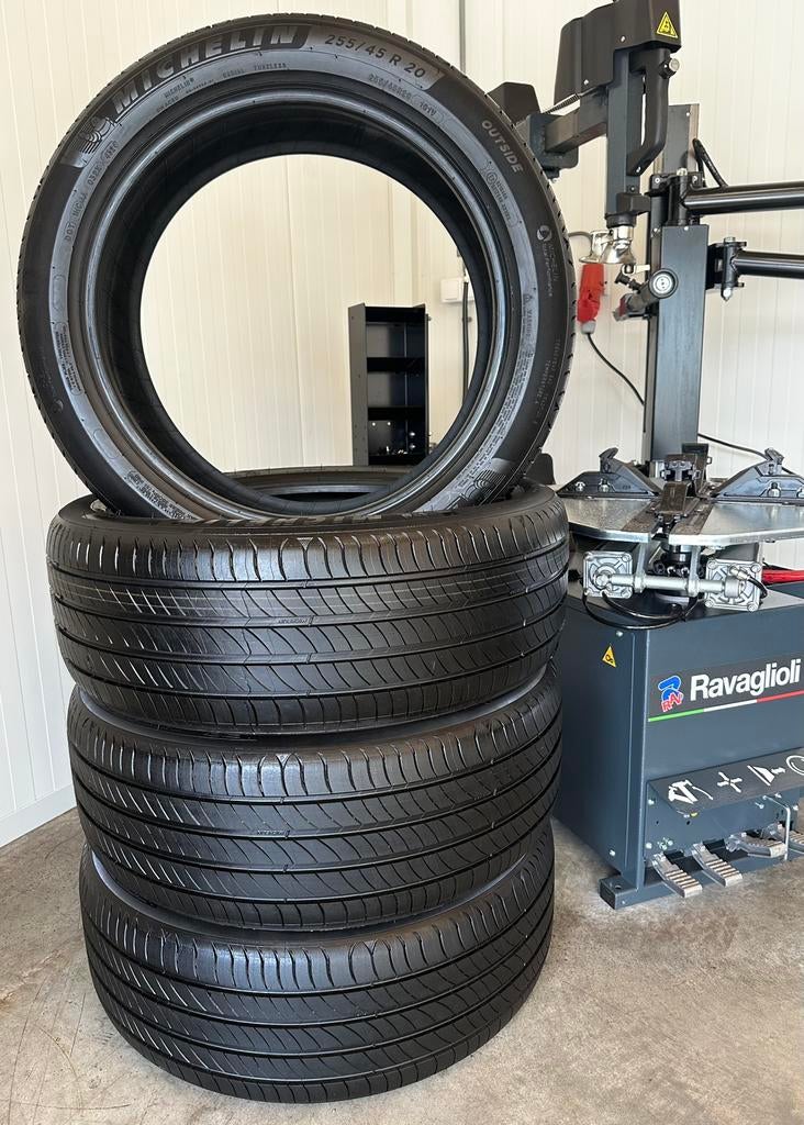 4 Stuks Michelin 255 45 20 Zomerbanden Inclusief Montage, Primacy, 255 mm, Nieuw, Ophalen of Verzenden