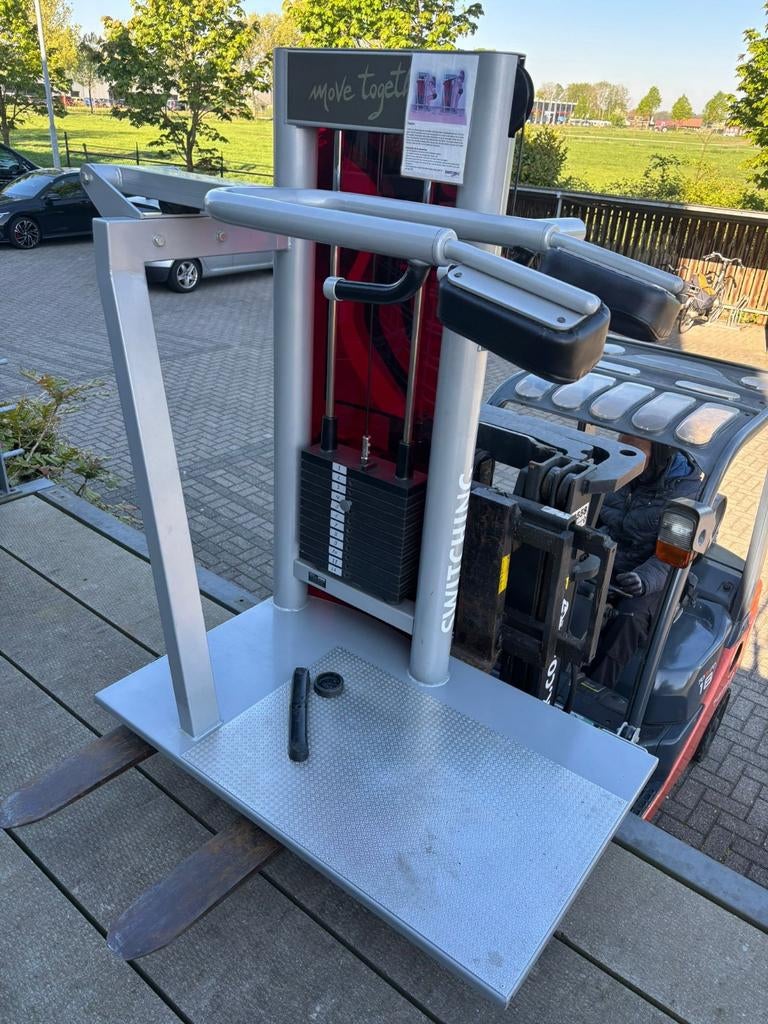 Teca Switching Squat Machine - Krachttraining, Ophalen, Gebruikt, Benen, Overige typen