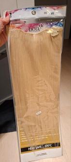 Nieuwe hoogblonde synthetische clip-in extensions, Ophalen of Verzenden, Nieuw, Pruik of Haarverlenging