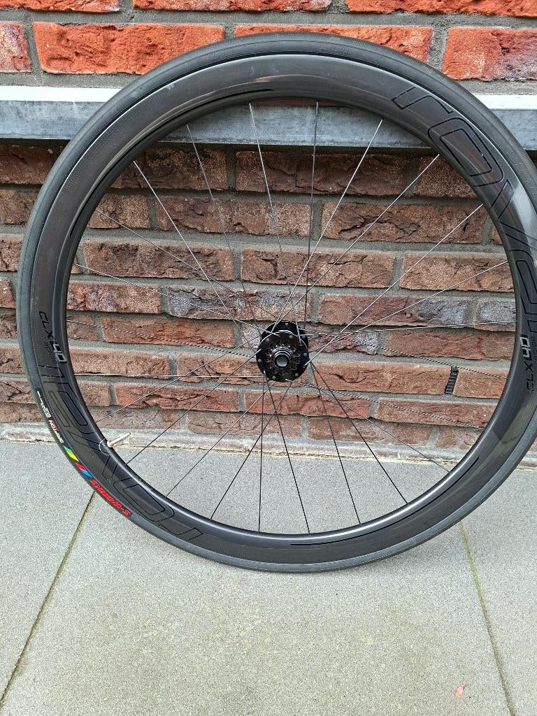 Roval CLX40 Rapide voorwiel, Fietsen en Brommers, Fietsonderdelen, Gebruikt, Racefiets, Carbon, Ophalen
