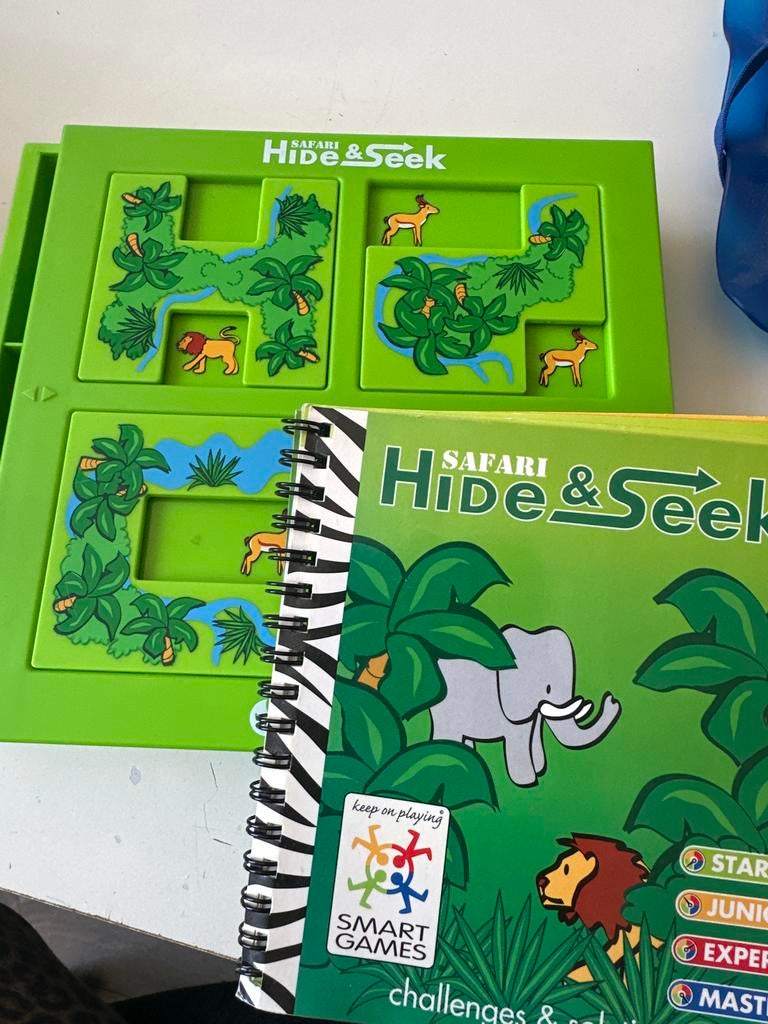 Smart Games Safari Hide & Seek Puzzelspel, Ophalen, Zo goed als nieuw, Overige typen