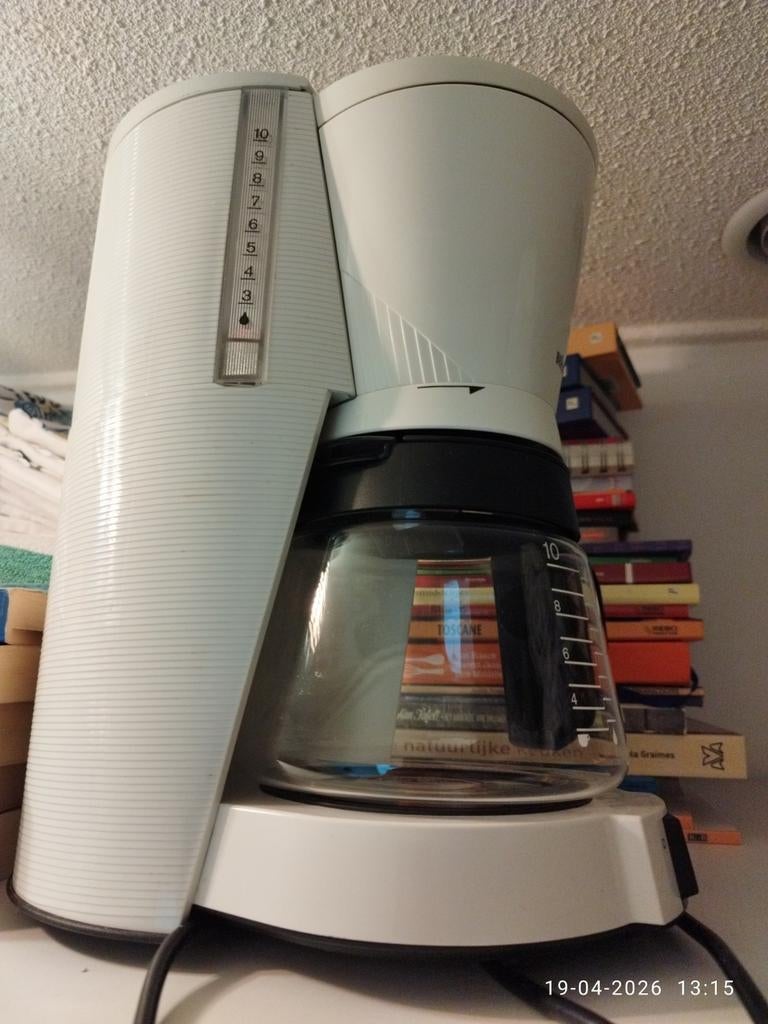 Braun koffiezetapparaat, Ophalen