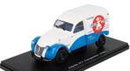 Citroen 2 CV - 1958 - Fourgonette - 1:24, Overige merken, Auto, Ophalen of Verzenden, Eiberstraat 9 te Dokkum