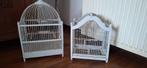 2 antieke vogelkooien, Dieren en Toebehoren, Vogels | Hokken en Kooien, Ophalen, Metaal, Vogelkooi