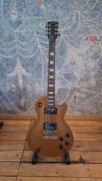 2013 Gibson Les Paul Studio 60s Tribute Goldtop Burstbuckers, Ophalen of Verzenden, Gebruikt, Solid body, Gibson