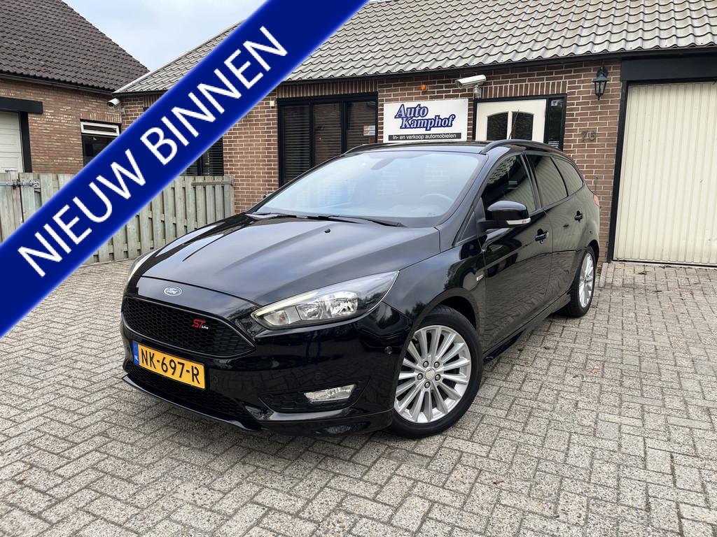 Ford FOCUS Wagon 1.0 ST-Line Navigatie Nieuwe A.P.K., Gebruikt, Euro 6, Zwart, Origineel Nederlands
