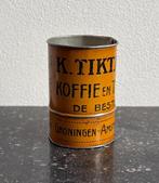 Tiktak koffie thee blik maatblik, Verzamelen, Blikken, Ophalen of Verzenden, Gebruikt, Koffie, Overige merken