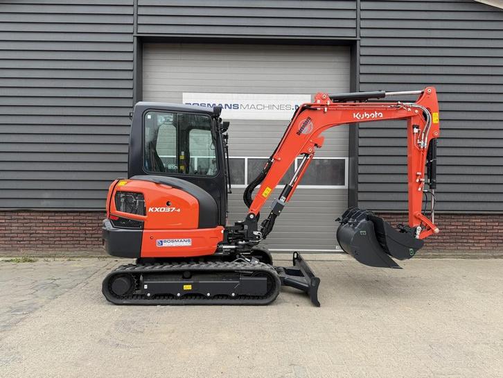 Kubota KX037 HI AIRCO minigraver NIEUW €760 LEASE, Zakelijke goederen, Machines en Bouw | Kranen en Graafmachines, Graafmachine