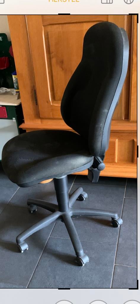 Bureaustoel gratis, Ophalen, Gebruikt, Zwart, Bureaustoel