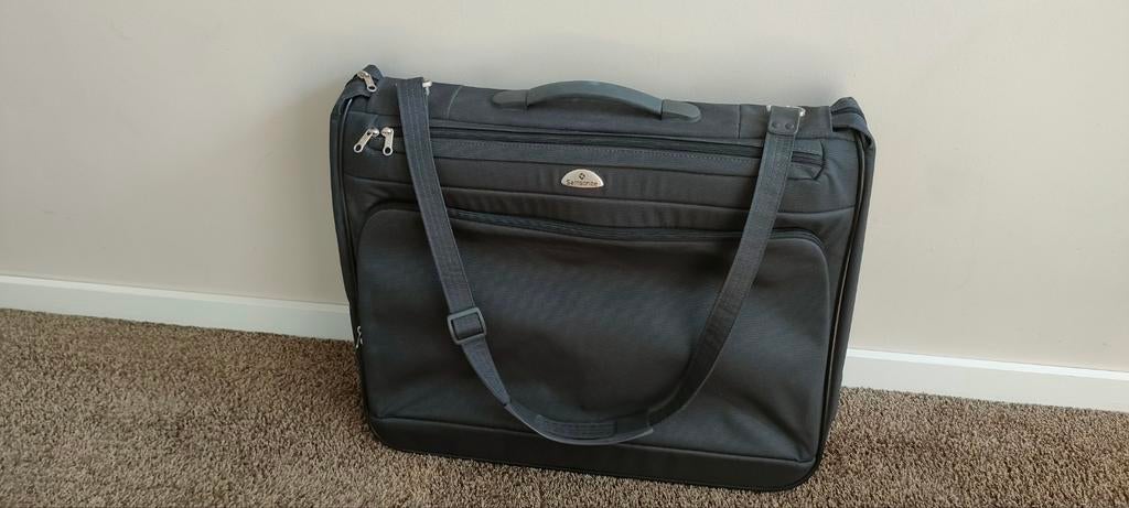 Samsonite Kledingtas/Garment Bag - Ideaal voor Reizen, Ophalen of Verzenden, Zo goed als nieuw, Grijs