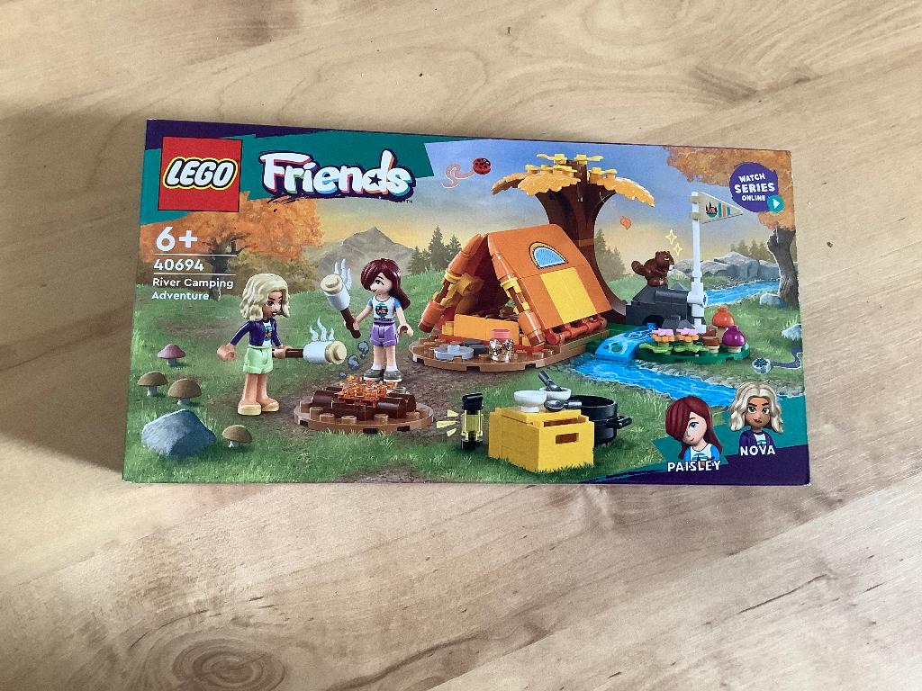 Lego Friends kampeer avontuur bij de rivier, Ophalen of Verzenden, Nieuw, Complete set, Lego