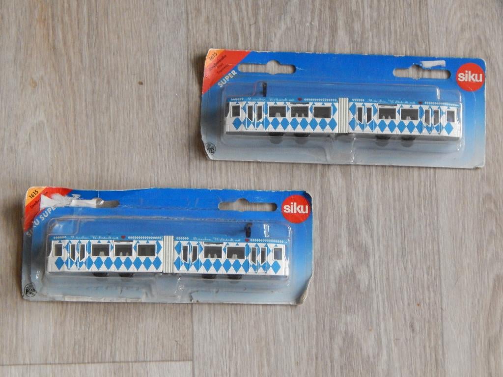 2x modeltram Siku ,nieuw, Ophalen of Verzenden, Nieuw, Gelijkstroom, Overige typen