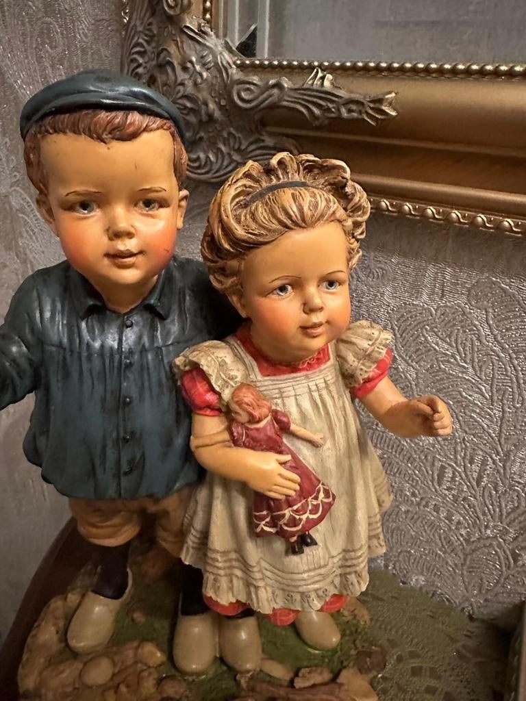 Vintage beeld Ot en Sien, Ophalen of Verzenden