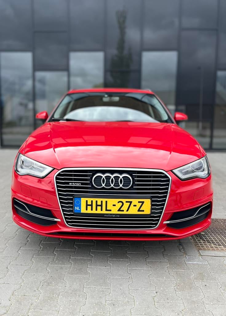 Audi A3 1.4 Tfsi 204pk E-tron S Tronic 2015 Rood, Auto's, Bluetooth, 4 cilinders, Plug-in hybride, 1395 cc
