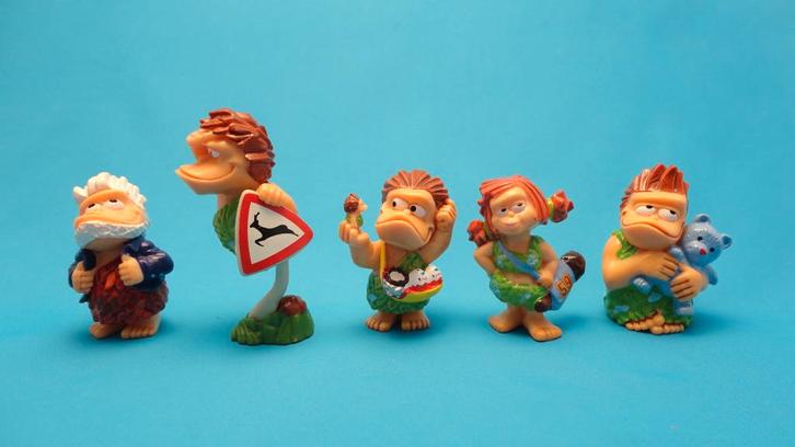 ferrero - die Otzis kommen - 10 figuurtjes -      - 06032026, Verzamelen, Verrassingseieren, Zo goed als nieuw, Hardplasticfiguren