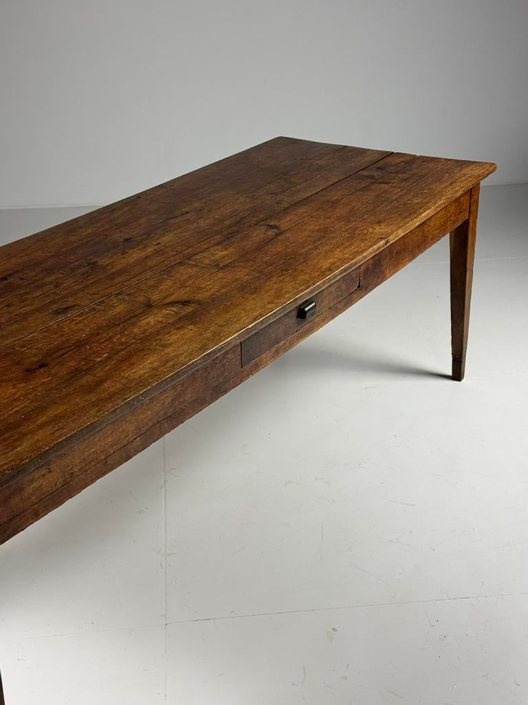 Franse boeren eettafel antiek 250cm, Ophalen