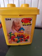 Vintage Duplo Opbergton zonder inhoud, Ophalen, Gebruikt, Complete set, Duplo