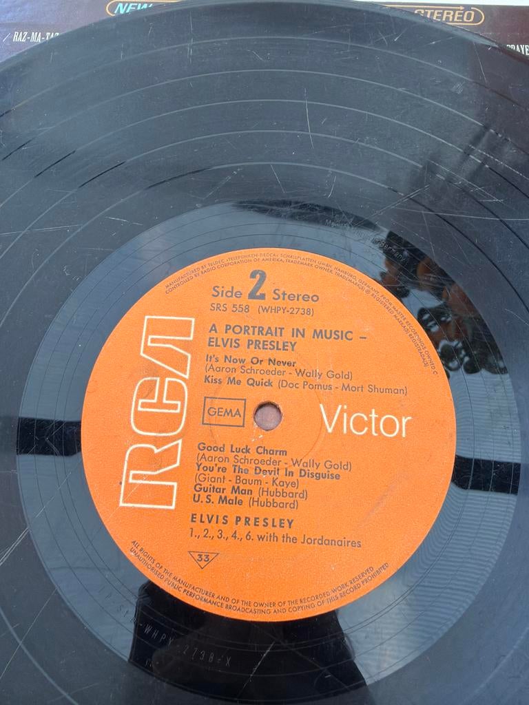 Elvis Presley - A Portrait in Music (Vinyl LP), Ophalen of Verzenden, 1960 - 1969, Gebruikt, 12 inch