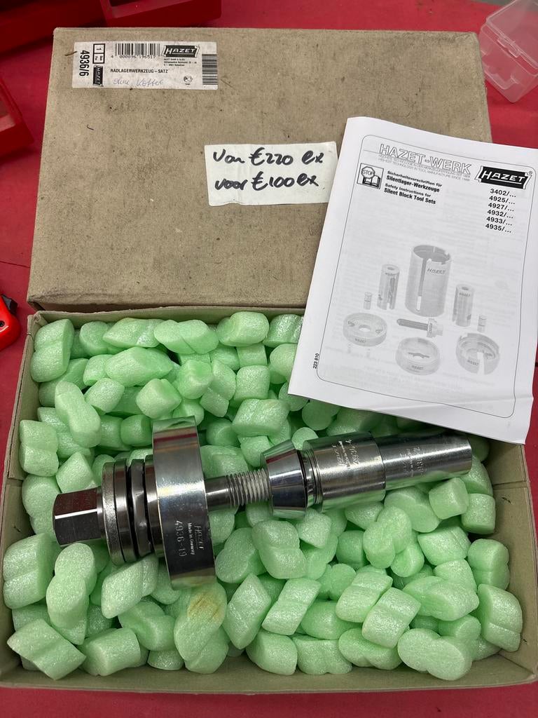 Hazet Radlagerwerkzeug-Satz 4936/6, Auto diversen, Autogereedschap, Verzenden, Nieuw, Hazet, Hazet