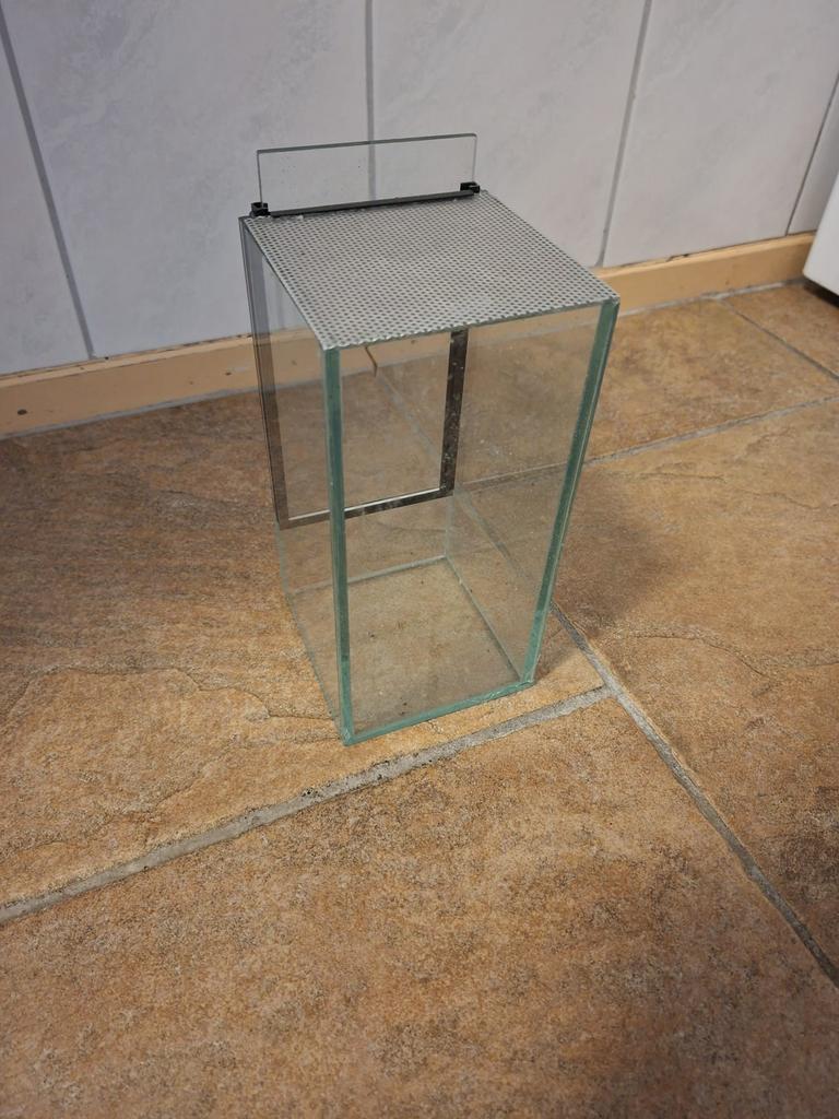Terrarium klein 10x10,5x20,5, Ophalen, Gebruikt