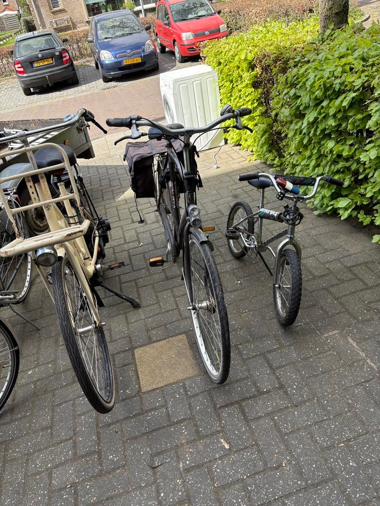 Partij opknap fietsen, Ophalen, Gebruikt, Sparta