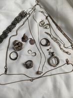 Vintage Zilveren Sieraden Collectie - Gekeurd & Getest, Ophalen of Verzenden, Zilver, Ketting