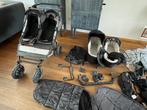 Mountain buggy duet tweelingwagen compleet+maxi cosi +base, Gebruikt, Luchtbanden, Combiwagen, Ophalen