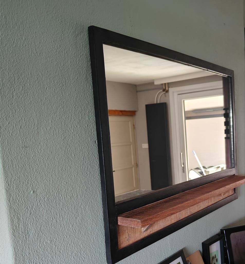 2 nieuwe industriële spiegels, Minder dan 50 cm, Nieuw, Ophalen of Verzenden, Minder dan 100 cm