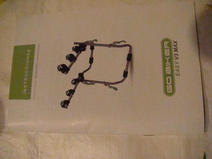 go biker easy v3 max fietsendrager nieuw!, Auto diversen, Fietsendragers, Nieuw, Achterklepdrager, 3 fietsen of meer, Ophalen of Verzenden