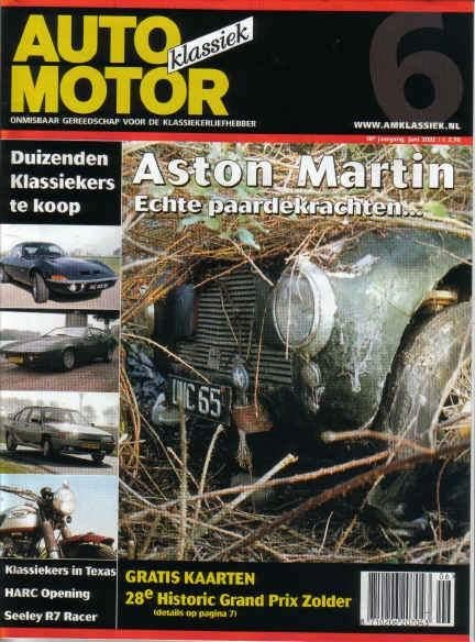 AMK 6 2002 : Opel GT - Citroen BX sport - Bitter - Triumph, Ophalen of Verzenden, Gelezen, Algemeen